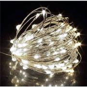 5M 6500K BEYAZ SİLVER 50 LEDLİ PİLLİ SÜSLEME IŞIĞI