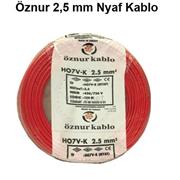 ÖZNUR 2,5 MM NYAF KABLO