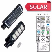 100W SOLAR GÜNEŞ ENERJİLİ LED SOKAK ARMATÜRÜ