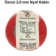 ÖZNUR 2,5 MM NYAF KABLO